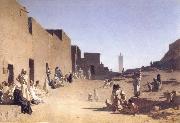 Gustave Guillaumet Laghouat Algerian Sahara china oil painting artist